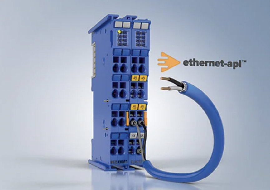 ELX6233 ETHERCAT TERMINAL FOR COMPACT INTEGRATION OF ETHERNET-APL INTO THE PROCESS CONTROL SYSTEM